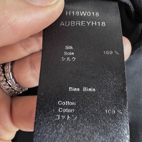 Anne Fontaine Black Silk Organza Layered Sleeveless Aubrey Top - Picture 7 of 8